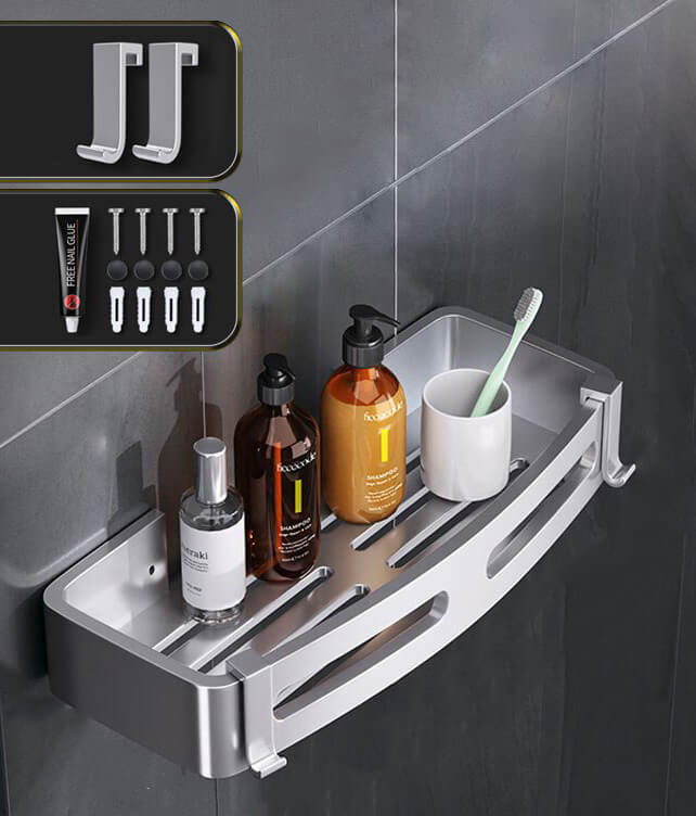 Stylish SilverCaddy - Perfect Bathroom Organizer for All your Essentials Kalsten