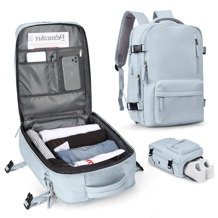Kalsten | Women's Large Travel Backpack Waterproof Hiking Backpack