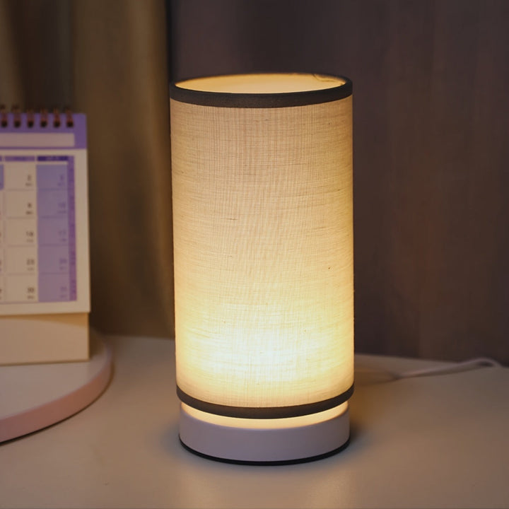 ModernLicht – Illuminated USB Table Lamp in Cylinder Kalsten