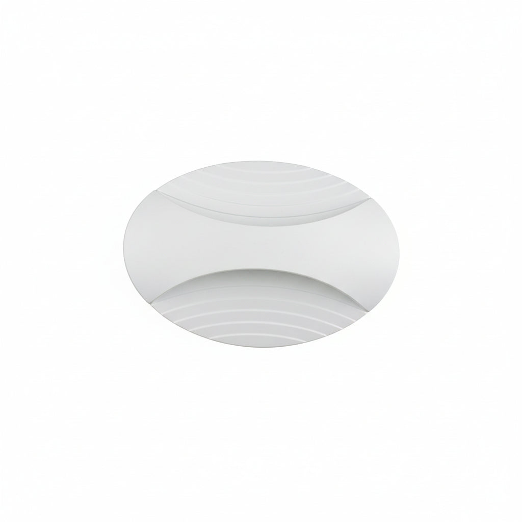 Nordic Outdoor Wall Sconce LED Linear Aluminum White IP65 21cm / 8in - Waterproof | Kalsten