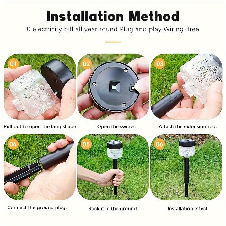 SolarGlow Set – Energy-efficient Garden Lighting for Outdoor | Kalsten