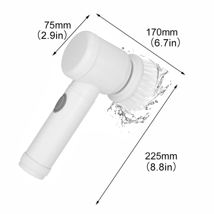 Rechargeable electric cleaning brush Saker | Kalsten