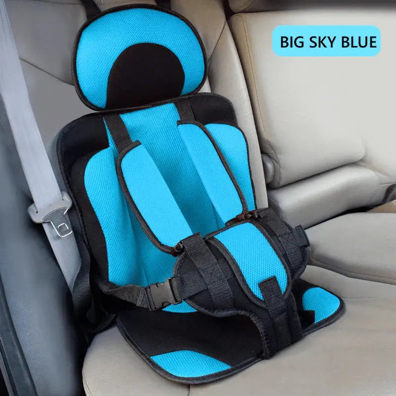 Kalsten | Portable Child Travel Car Seat | Foldable Safety Booster with 5-Point Harness | Ages 0–12 Years