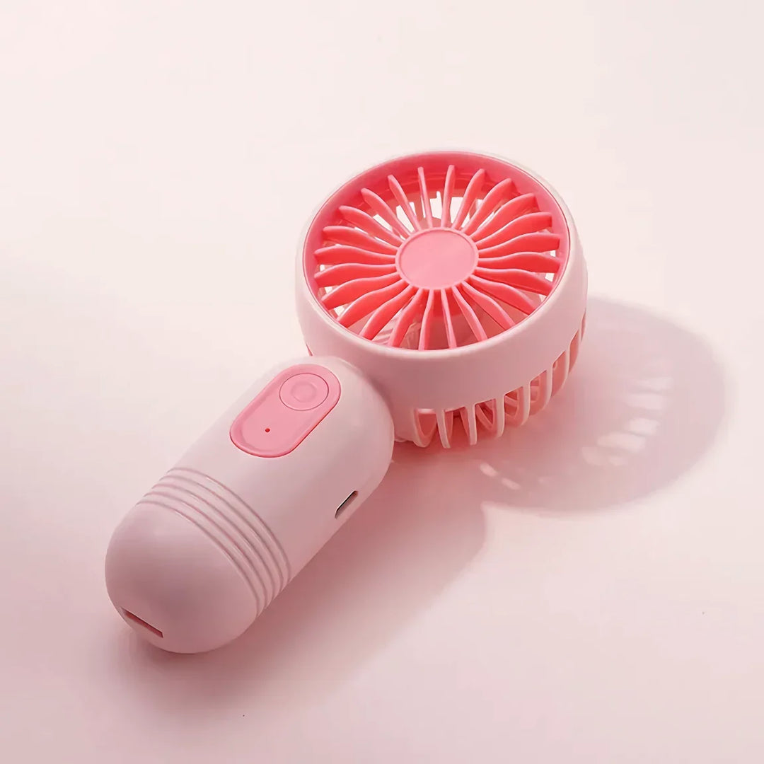 USB Rechargeable Mini Portable Fan With 3 Speeds | Kalsten