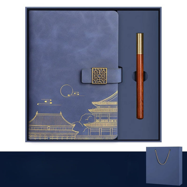 Imperia Luxe Gift Set – Notebook, Thermos Bottle and Pen in Gift Box | Noxord