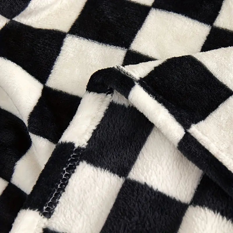 Kalsten | Classic Check Blanket – Soft and Warm Blanket for Sofa and Bedroom