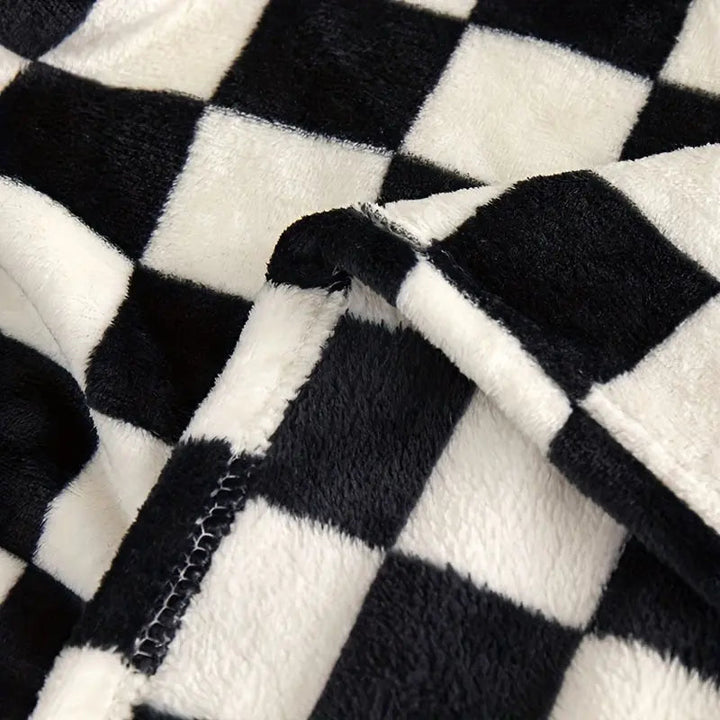 Kalsten | Classic Check Blanket – Soft and Warm Blanket for Sofa and Bedroom