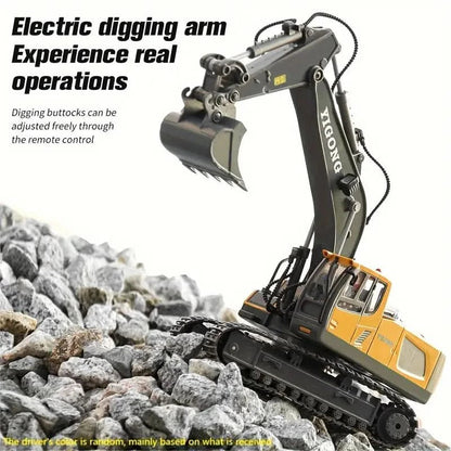 Skanto | RC GRAVER PRO – Remote Control Excavator with 11 Functions for a Realistic Construction Site Feel