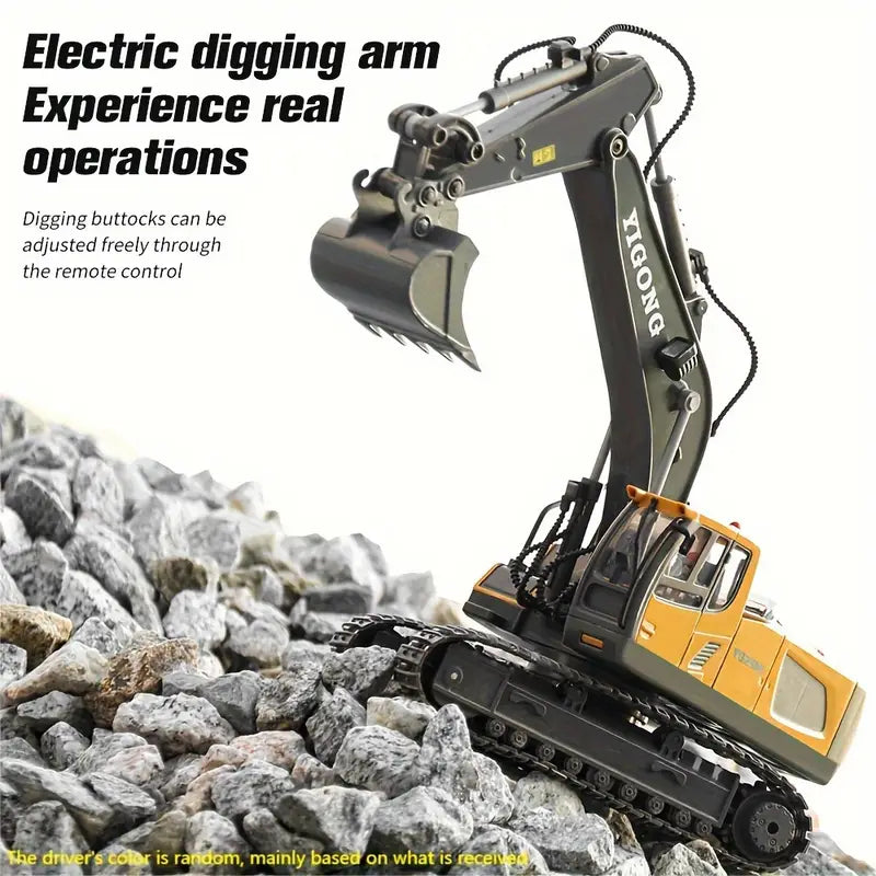 Premium RC Remote-Controlled Excavator - Experience Ultimate Adventures Kalsten