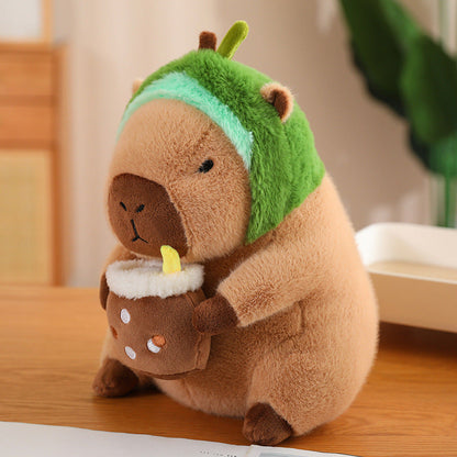 Brehn | CuddleCapy Plush Doll | Capybara & Rabbit Design | Soft Cuddly Toy in Various Styles & Sizes
