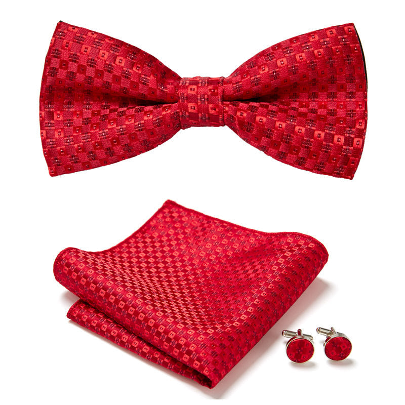 Three-piece set with stylish bow ties Kalsten