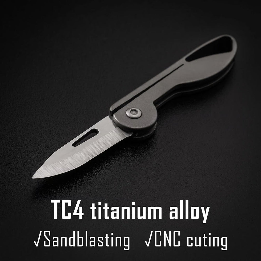 Kalsten | Mini Titanium Alloy Folding Pocket Knife