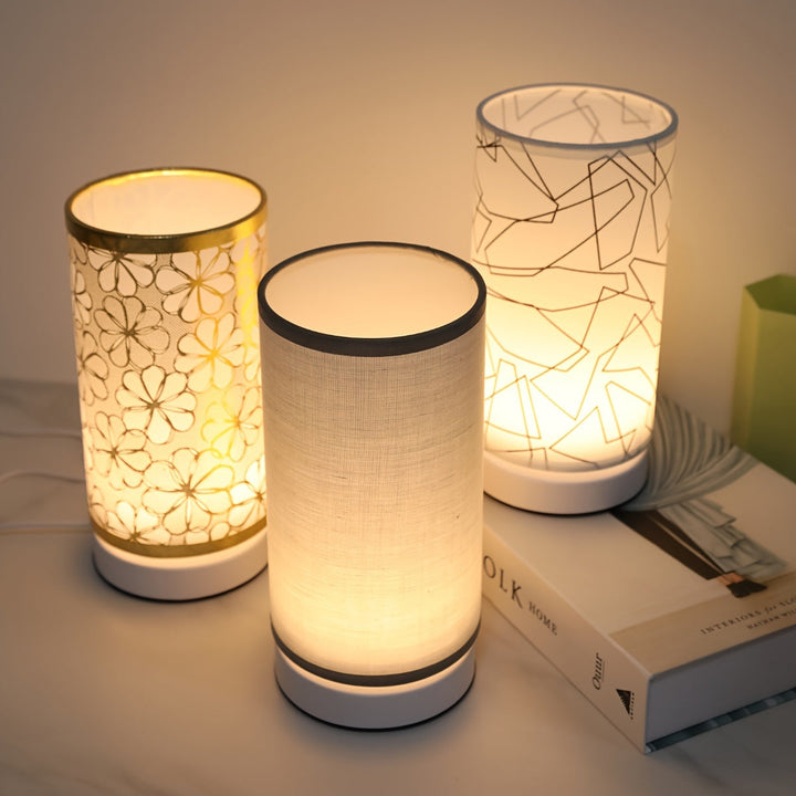 ModernLicht – Illuminated USB Table Lamp in Cylinder Kalsten