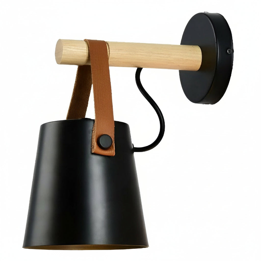 Modern Nordic Plug-In Swing Arm Wall Sconce – Adjustable Iron Bedside Reading Light | Kalsten
