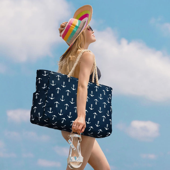 Waterproof Large Tote with Zipped Storage for Work & Play | Kalsten