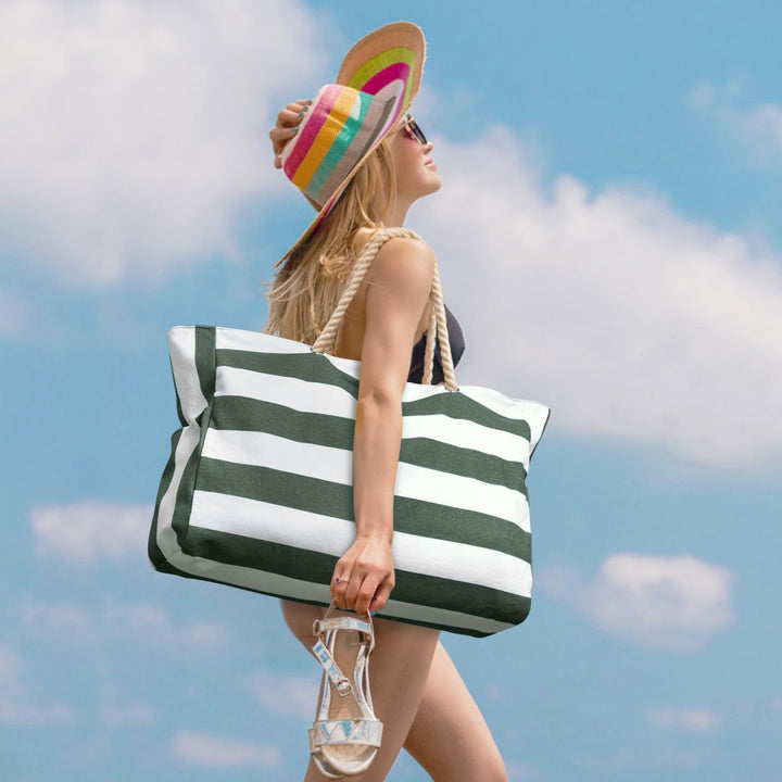 Waterproof Large Tote with Zipped Storage for Work & Play | Kalsten