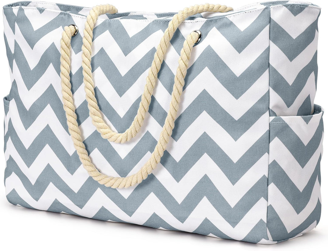 Waterproof Large Tote with Zipped Storage for Work & Play | Kalsten