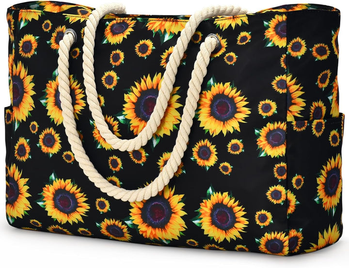 Waterproof Large Tote with Zipped Storage for Work & Play | Kalsten