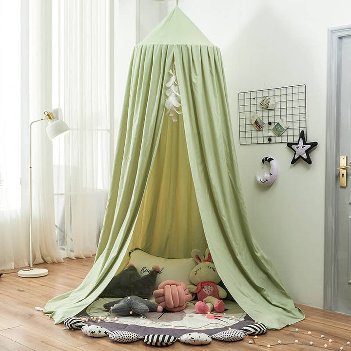 Kalsten | Blackout Bed Canopy for Kids | Soft. Breathable & Light-Blocking for Dreamy Play and Sleep Spaces