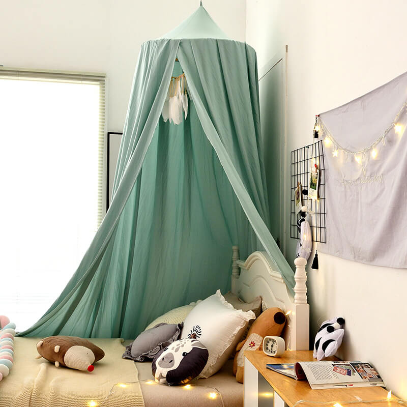 Kalsten | Blackout Bed Canopy for Kids | Soft. Breathable & Light-Blocking for Dreamy Play and Sleep Spaces