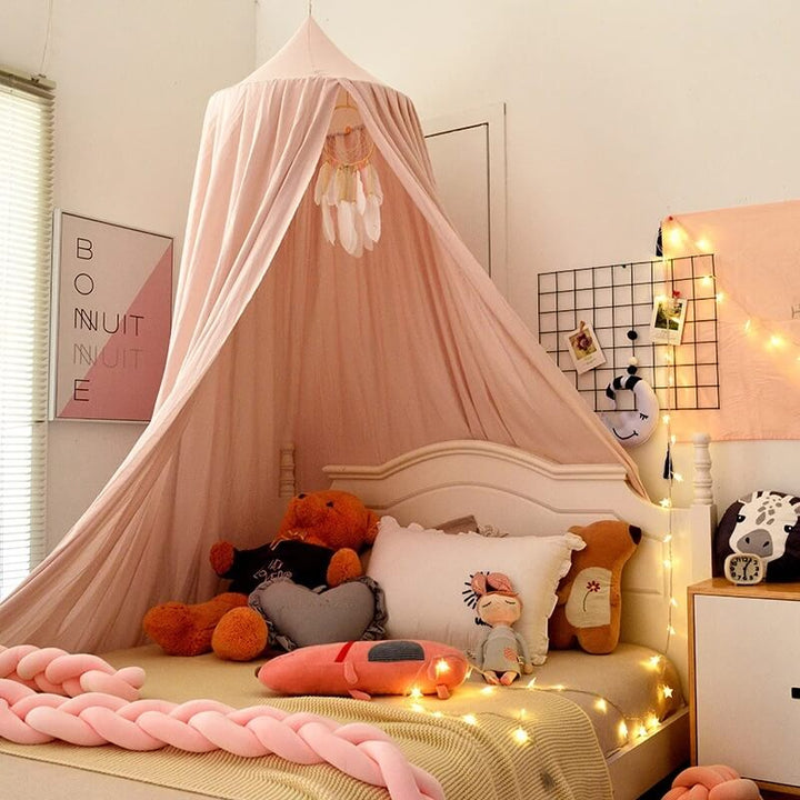 Kalsten | Blackout Bed Canopy for Kids | Soft. Breathable & Light-Blocking for Dreamy Play and Sleep Spaces