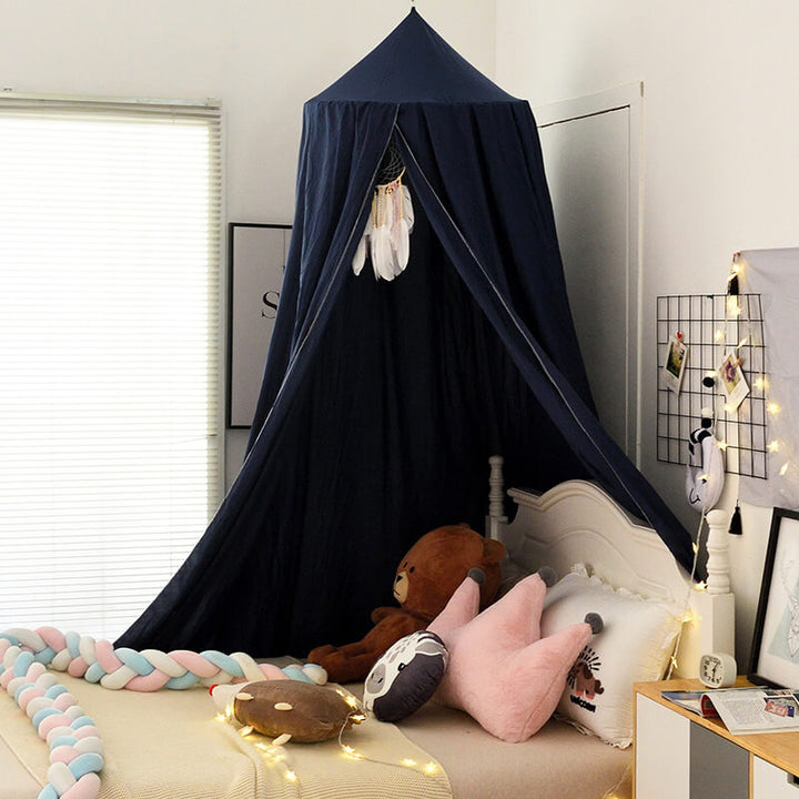 Kalsten | Blackout Bed Canopy for Kids | Soft. Breathable & Light-Blocking for Dreamy Play and Sleep Spaces