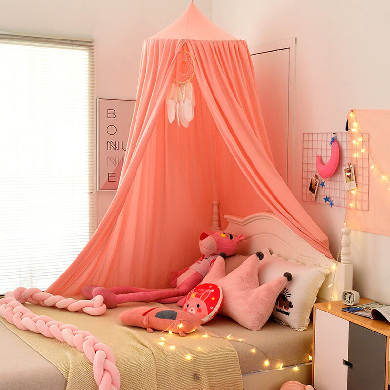 Kalsten | Blackout Bed Canopy for Kids | Soft. Breathable & Light-Blocking for Dreamy Play and Sleep Spaces
