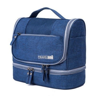 Large-Capacity Hanging Toiletry Bag Organizer – Multi-Compartment Travel Case | Kalsten