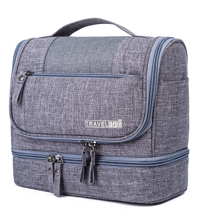Large-Capacity Hanging Toiletry Bag Organizer – Multi-Compartment Travel Case | Kalsten