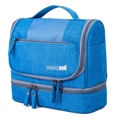 Large-Capacity Hanging Toiletry Bag Organizer – Multi-Compartment Travel Case | Kalsten