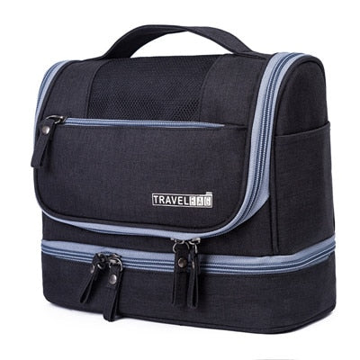 Large-Capacity Hanging Toiletry Bag Organizer – Multi-Compartment Travel Case | Kalsten
