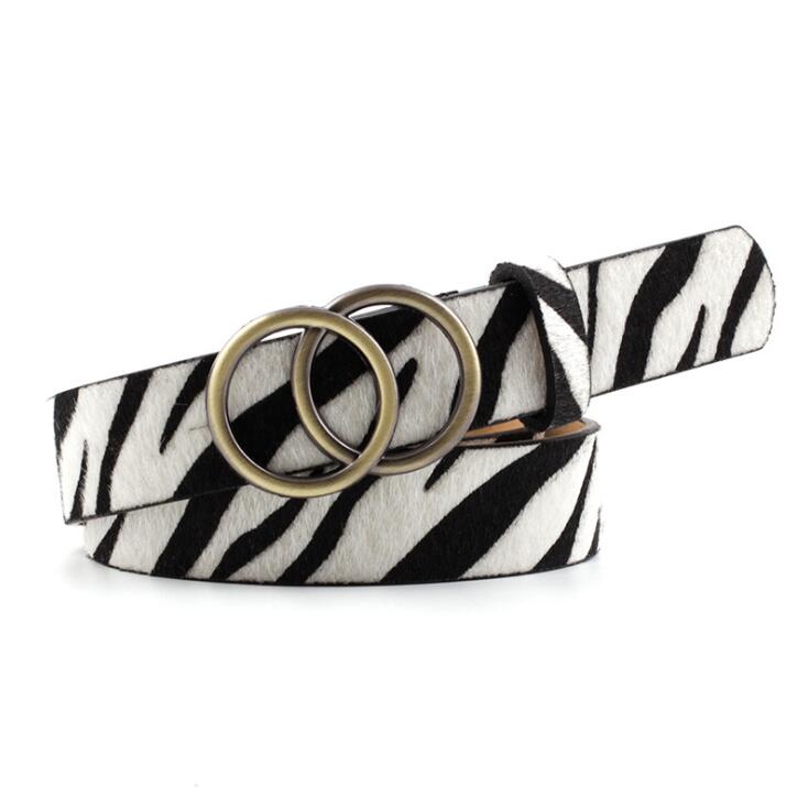 Beltona - Damen-Ledergürtel mit O-Ring-Schnalle - FashionWOLF