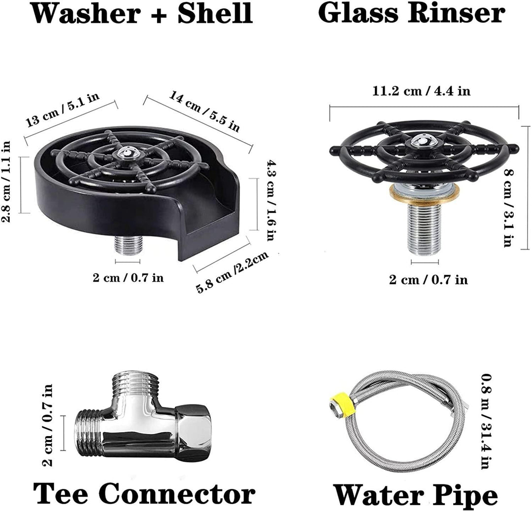 Glass Rinser For Sink | Kalsten