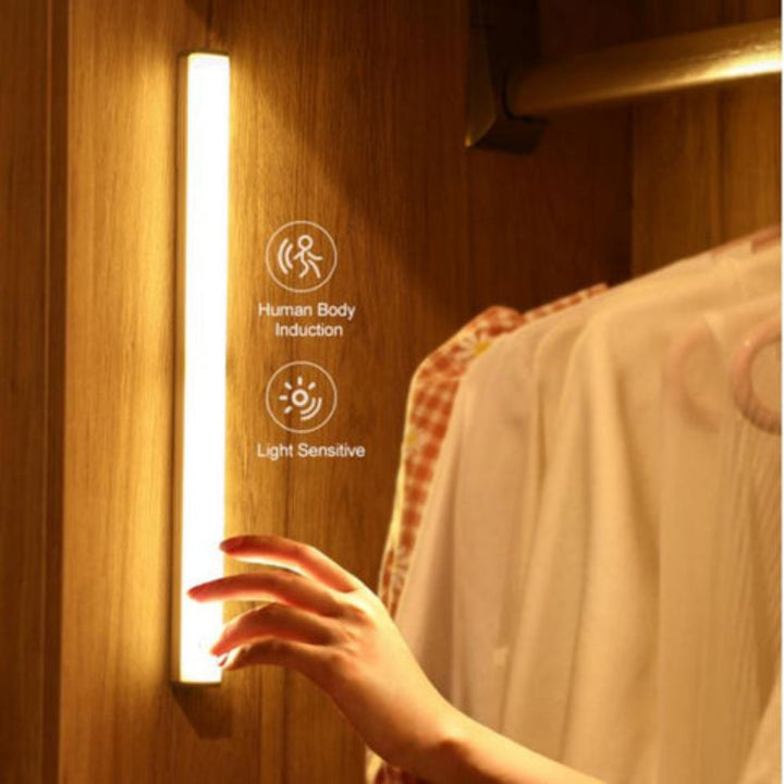 Wood Frame Motion Sensor LED Night Light Kalsten
