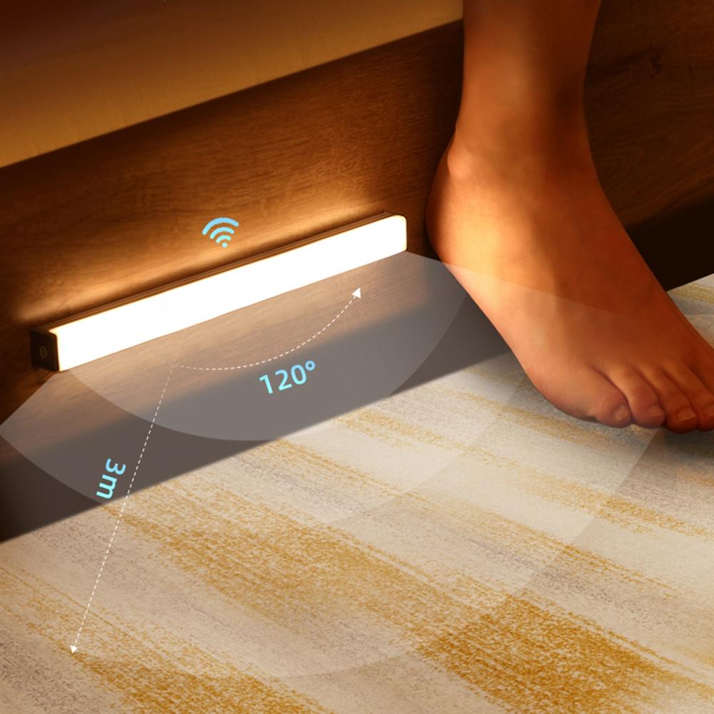 Wood Frame Motion Sensor LED Night Light Kalsten