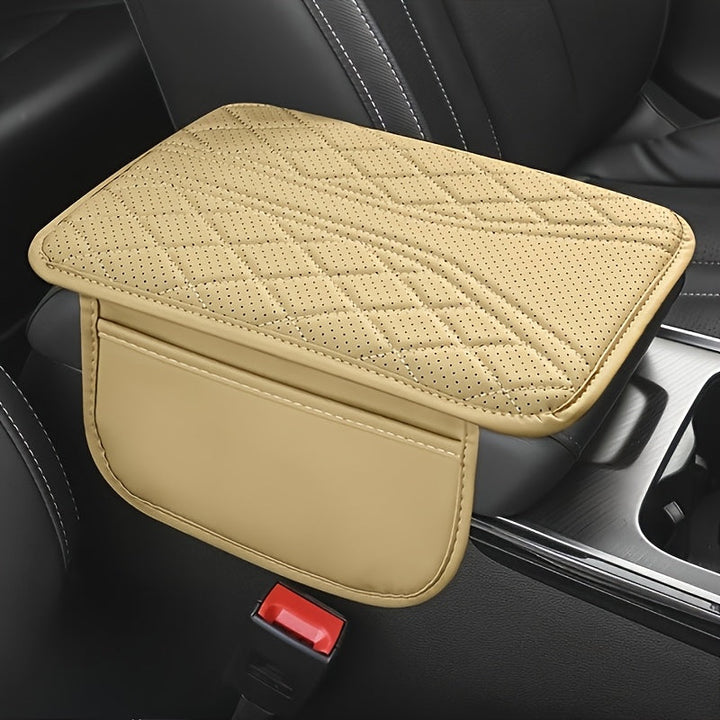 Car Armrest Organizer PU Leather with Pocket | Kalsten