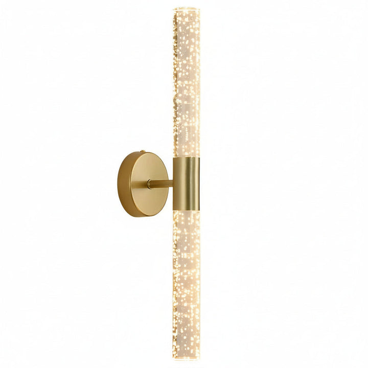 Cylinder Wall Sconce Tube Iron Acrylic LED 50cm / 20in Modern Vanity Light | Kalsten