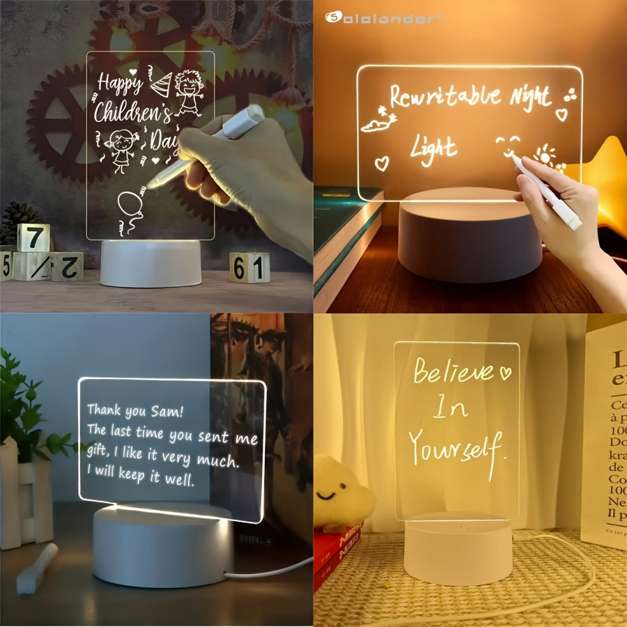 LumiBoard – Stylish LED Table Lamp with Pen Holder Kalsten