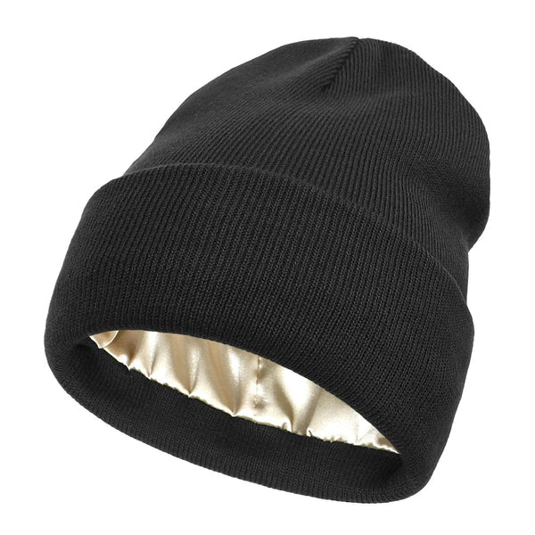 Noor Silk & Wool Winter Hat (Anti-Frizz)