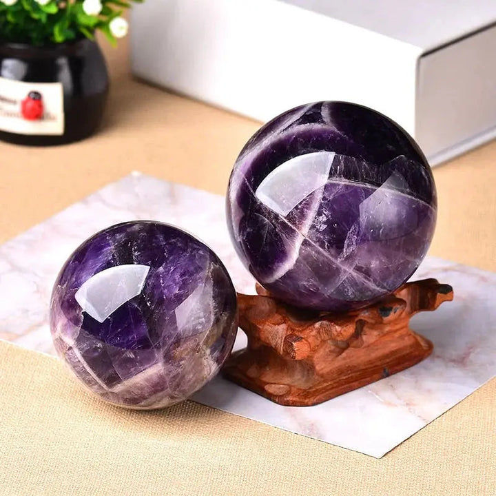 MagiSphere Amethyst Sphere — Gives your space pure elegance and visible emotions | Kalsten