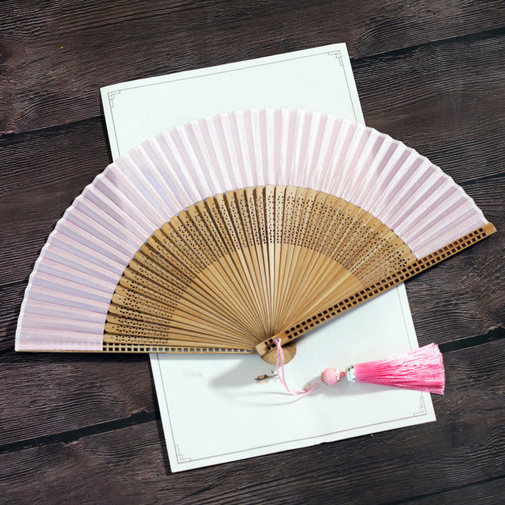 Kalsten | Hand fan made of bamboo silk