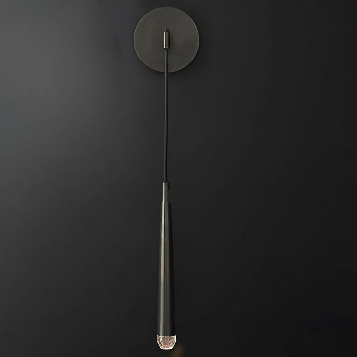LED Wall Sconce – Strip Crystal Nordic Hardware Lamp (24in / 20in) | Kalsten
