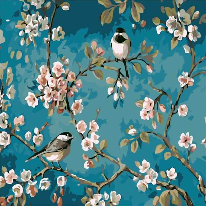Cherry Blossom - Van-Go Paint-By-Number Kit | Kalsten