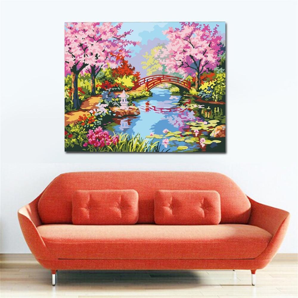 Cherry Blossom - Van-Go Paint-By-Number Kit | Kalsten