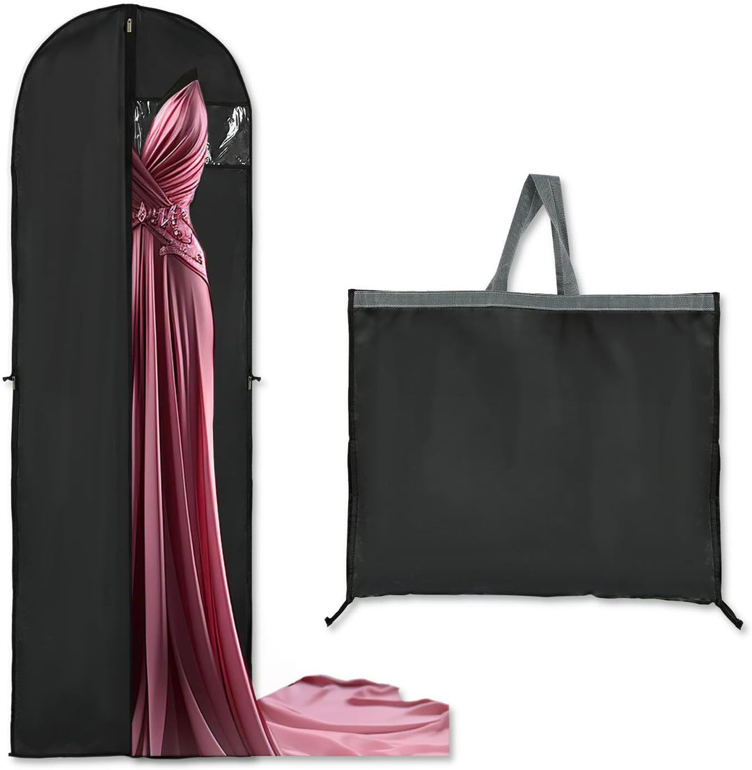 Kalsten | Long Garment Storage Cover – 180cm Dress Bag with Zipper & Window (Buy 1, Get 1 FREE)
