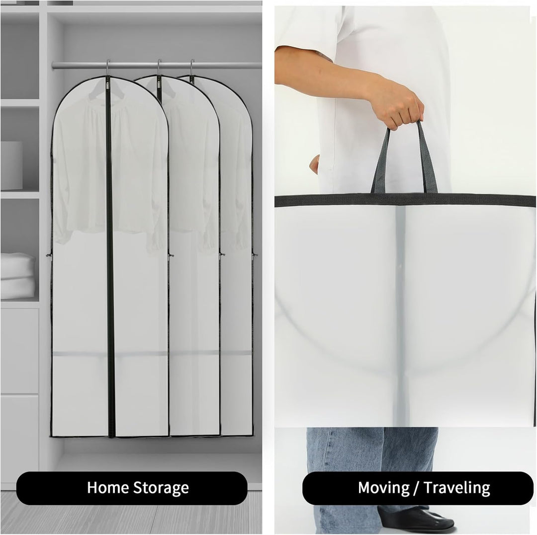 Kalsten | Long Garment Storage Cover – 180cm Dress Bag with Zipper & Window (Buy 1, Get 1 FREE)