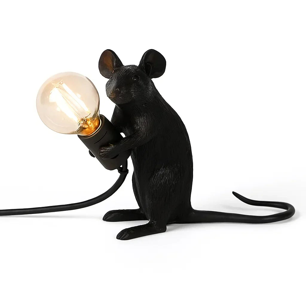 LED Resin Mouse Table Lamp Modern Lighting | Kalsten