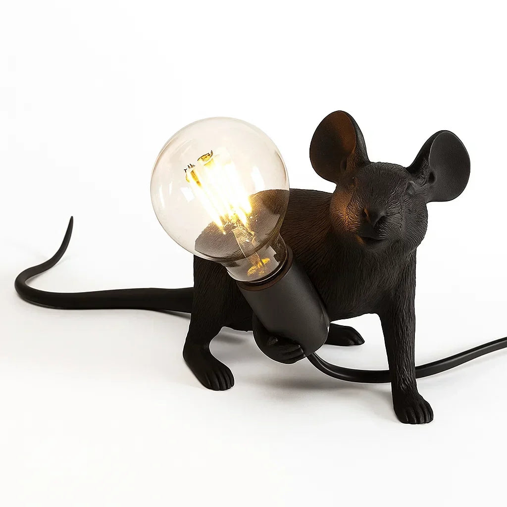 LED Resin Mouse Table Lamp Modern Lighting | Kalsten