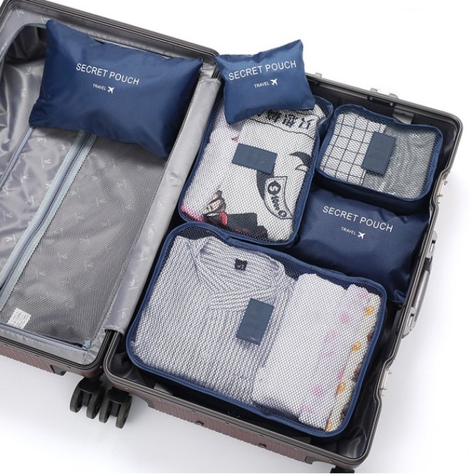Kalsten | Organizer Luggage Packing Cubes Inner Pockets (6 Pieces)