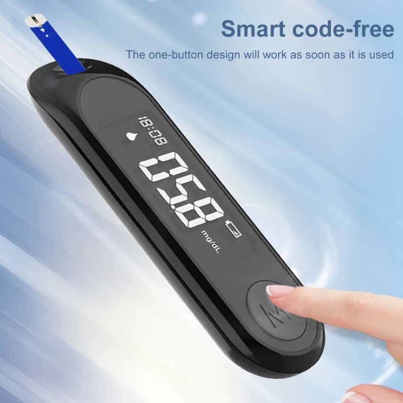 Kalsten | Blood Glucose Monitor Kit with Test Strips and Lancets